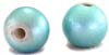 Pearl finish marble glass bead - click here for large view